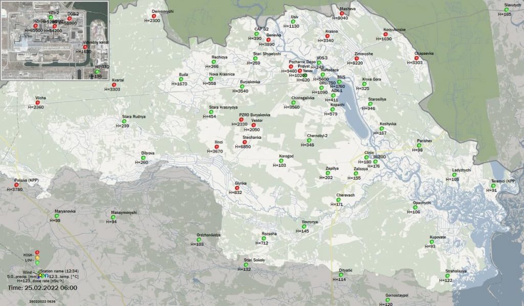 Украйна твърди за повишена радиация край Чернобил, Русия отрича