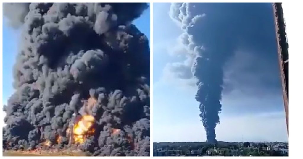 В Мексико избухна пожар в най-голямата рафинерия (видео)