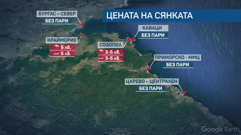 Кои ще са плажовете с безплатни чадъри и шезлонги у нас? (видео)