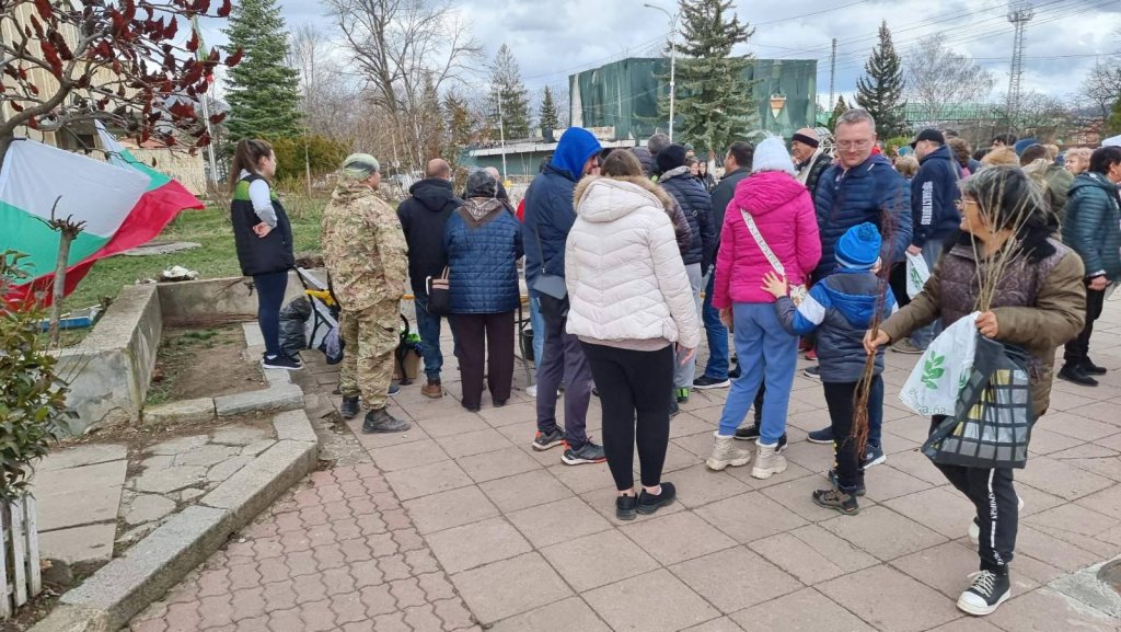 Кметът на Драгоман глоби Гората.бг по време на акция за подаряване на хиляди дръвчета