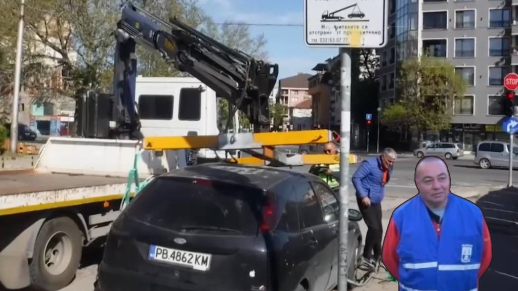 Наказват служителя на ДАИ, който свали номерата на паяк неправомерно (видео)