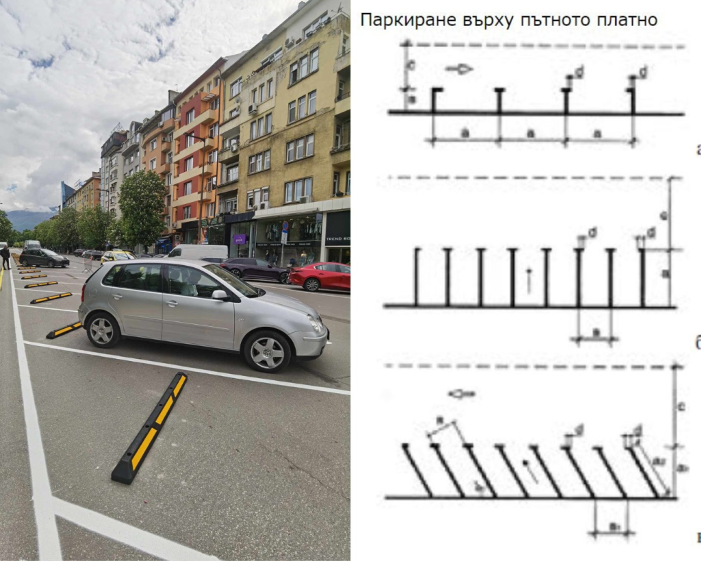 Страсти по български в социалните мрежи заради новата маркировка на бул. „Витоша“